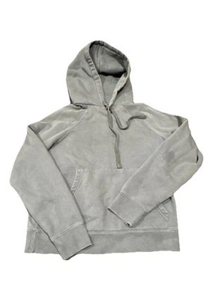 Sudadera con capucha gris suave para mujer Zara talla S (EE. UU.) acogedora y elegante camiseta informal Foto 1 de 4