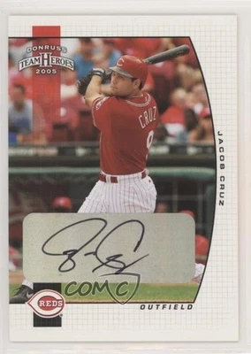 2005 Donruss Team Heroes Auto Jacob Cruz #90 Auto - Image 1 of 2