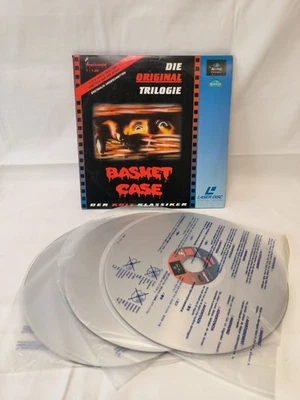 Basket Case Trilogie LaserDisc Box Astro Records 90er Horror Kult UNCUT - Bild 1 von 4