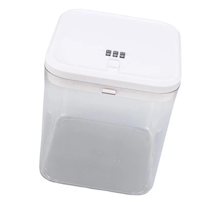 Medication Lock Box With Code Lockable Storage Box For Fridge Snacks Food Phone - Image 1 of 4