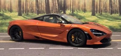 *READ* 1:18 Autoart 2017 Mclaren 720S Azores Orange Metallic Model - Image 1 of 4