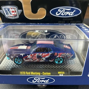 NEW! 🔥2025🔥CHASE🔥M2 Machines 1970 Ford Mustang Custom 1/64 1 of 750 WMTS20 - Picture 1 of 3