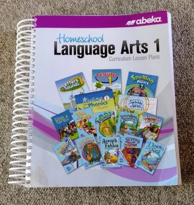 Abeka Language Arts 1 Lesson Plans - Image 1 of 3