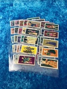 Brooke Bond British Costume Full Set of 50 Tea Cards 1967 Blue Back - Foto 1 di 11