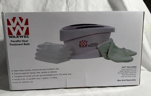 WaxWel Paraffin Badeinheit, 100 Einlagen, 1 Handschuh, 1 Bootie. Nagelneu - Bild 1 von 11