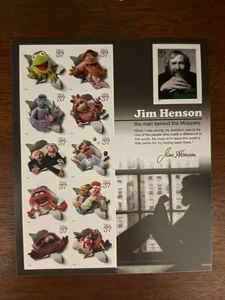 U.S. COMM PANE OF 11 SCOTT#3944 2005 37ct JIM HENSON & THE MUPPETS MNH - Picture 1 of 1