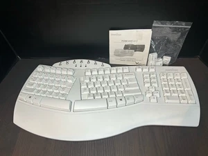 Perixx Periboard-612 Wireless Ergonomic Split Keyboard Bluetooth+RF w/ Dongle - Picture 1 of 9