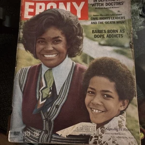 EBONY Magazine May 1973 Nancy Wilson~Black Panther~Sammy Davis Jr. ~Civil Rights - Picture 1 of 7