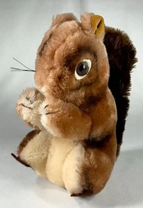 R. Dakin Vintage Plush Squirrel 1974 Stuffed Animal Toy Realistic Brown 9” EUVC - Picture 1 of 6