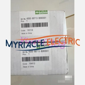 NUOVO MURR 4000-68713-8060001 Presa industriale DHL Consegna veloce - Foto 1 di 3