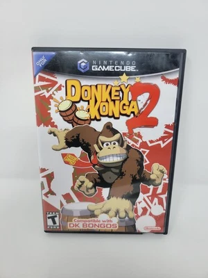 Donkey Konga 2 - Nintendo GameCube - Completo CIB Probado Envío Gratis EE. UU. ¡Ver Tienda! Foto 1 de 4