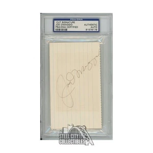 Joe DiMaggio Autographed Cut Signature - PSA/DNA (Paper) - Picture 1 of 1