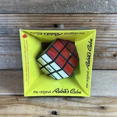 Vintage New The Original Rubik's Cube Ideal Toy Corp 1980 Factory Sealed - Image 1 of 4