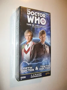 5.&10. Doctor Erweiterung SW Dr Who Zeit der Daleks Brettspiel Gale Force 9 - Bild 1 von 2
