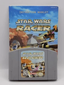 Star Wars Episodio I: Racer con manuale (Nintendo 64, 1999) autentico e testato! - Foto 1 di 12