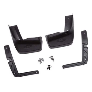 2018-2022 Chevrolet Equinox Rear Molded Splash Guards Black OEM GM - Picture 1 of 2