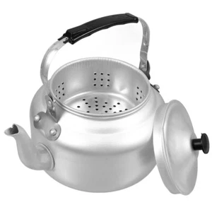 Teekanne mit Filter Aluminium Haushalt für Loseblätter Tragbarer Wasserkocher - Bild 1 von 12