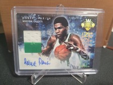 2013-14 ROBERT PARISH /10 AUTO PATCH  Court KINGS SP PRIME 