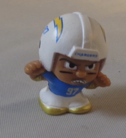 2020 NFL Silver Series 9/1" Football Collectible Toy Figure Bosa Chargers Cover