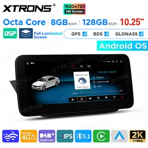 Android 14 8+128GB Car Play GPS Stereo Sat Navi DSP 4G LTE WiFi For Benz B W246 - Picture 1 of 24