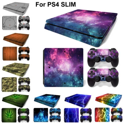Adesivo vinile decalcomanie skin per console PS4 slim e controller (NON PS4 / PS4 Pro) - Immagine 1 di 4