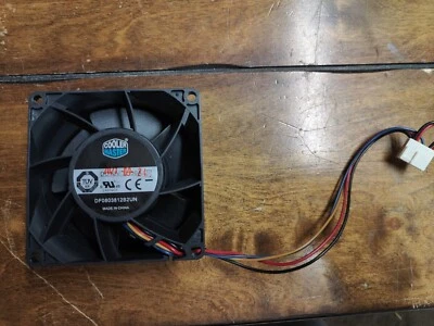 Cooler Master DF0803812B2UN 15000 RPM 80x80x38mm Delta Fan - Image 1 of 3