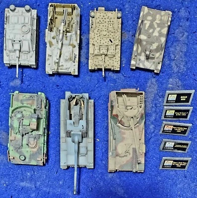 Lot of 7 Assorted Easy Model 1:72 Scale Tanks STUG HUMMEL MARDER and More.... - Image 1 of 4