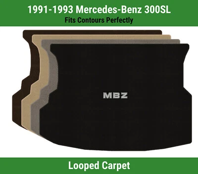 Alfombrilla de maletero Lloyd Classic Loop para Mercedes-Benz 300SL '91-93 con apliques MBZ Foto 1 de 4