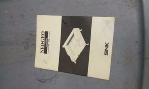 snk neo geo arcade single slot manual - Bild 1 von 1