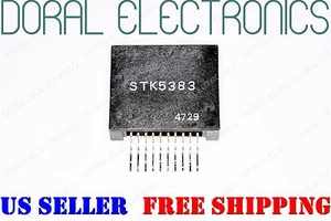 STK5383 with HEAT SINK COMPOUND SANYO ORIGINAL Integrated Circuit IC - Picture 1 of 1