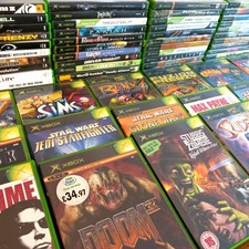 Xbox 1 original Video games, Steet Fighter, Doom, Turok, Otogi 2, Ark Fatalis