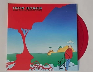 Youth featuring Allen Ginsberg - Iron Horse - Red Vinyl Double LP - SIGNED! - Picture 1 of 1