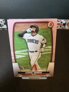 2023 Bowman Gabriel Moreno hellrosa Papier/175 RC #69 Arizona B1-T11 - Bild 1 von 2