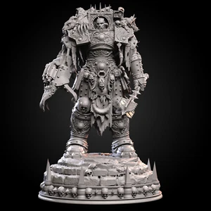 Horus Lupercal Figure Fan art - Unpainted 1/12 Large scale resin model kit - Picture 1 of 9