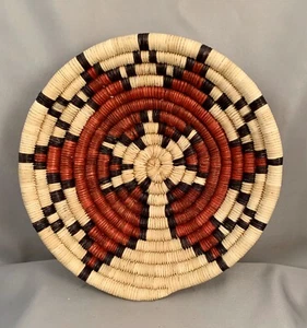 Cuenco tejido a mano Hopi de Lynn Polequaptewa - Imagen 1 de 5