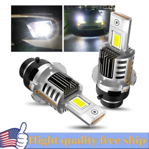 D2S D2R LED Headlight Bulbs Replace HID Xenon Conversion Kit 6000K SuperBright F - Picture 1 of 13