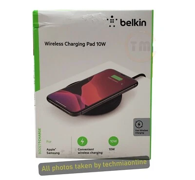 Belkin BOOST CHARGE Wireless Charging Pad 10w Fast (F5Z093) ™ - Image 1 of 4