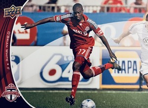 Brand New: 2010 UPPER DECK O’Brian White Toronto FC Trading Card 