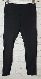 Lysse Ponte Knit Side Zip Leggings Pants Womens Large Tall Black Cropped Stretch - Picture 1 of 6