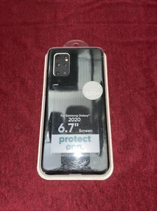 onn. Samsung Galaxy S20+ 5G case (6.7" screen) - Black - Picture 1 of 2