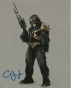 CAREY JONES SIGNIERTES STAR WARS BUCH VON BOBA FETT FOTO UACC REG 242 (1) - Bild 1 von 1