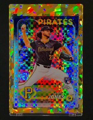 JARED JONES ROOKIE XREFRACTOR Topps Chrome 2023 Silver Holo Non Auto PIRATES - Image 1 of 4