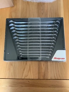 Snap On 13 pc 12-Point Metric Combination Wrench Set (10-22mm) OEXM713B - Picture 1 of 4