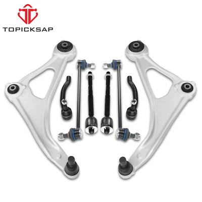 Brazo de control inferior delantero de 8 piezas barras estabilizadoras Tierods para Nissan Altima 2013 2014 Foto 1 de 4