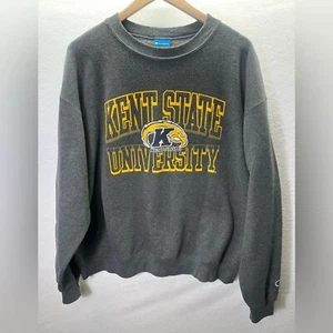 Kent State University Champion Eco Crewneck Sweatshirt XL Fleece Collegiate 2048 - Bild 1 von 6