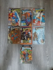X7 DC Comic Bundle Superman Lot - Issue #1 Special #3 #17 #26 #50 #118 #426 - Picture 1 of 10