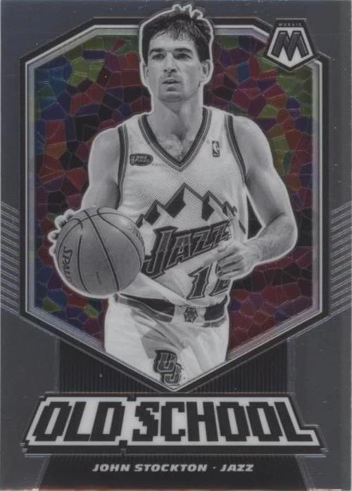 2019-20 Panini Mosaic - John Stockton #5