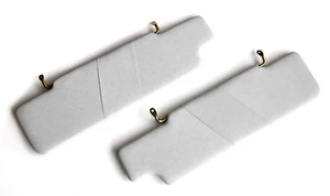 Land Rover Defender 90-110 Sun Visors, Pair, Original Design, GRAY, NEW - Bild 1 von 8