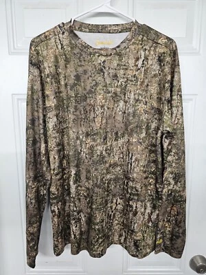 Gamehide Camo T-Shirt Mens L RealTree Xtra Wicking Performance Hunting Outdoors - Image 1 of 3