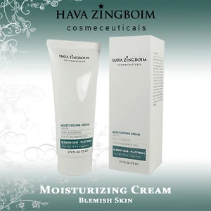 Hava Zingboim Moisturizing Cream Problem Blemish Skin Clogged Pores 2.5oz 75ml - Picture 1 of 3